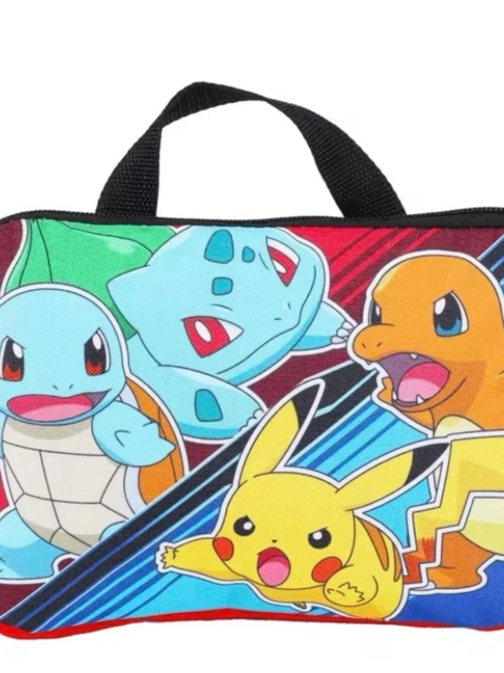 Pokémon Kids' Blue & Orange Character Backpack with Pencil Case & lunchbox